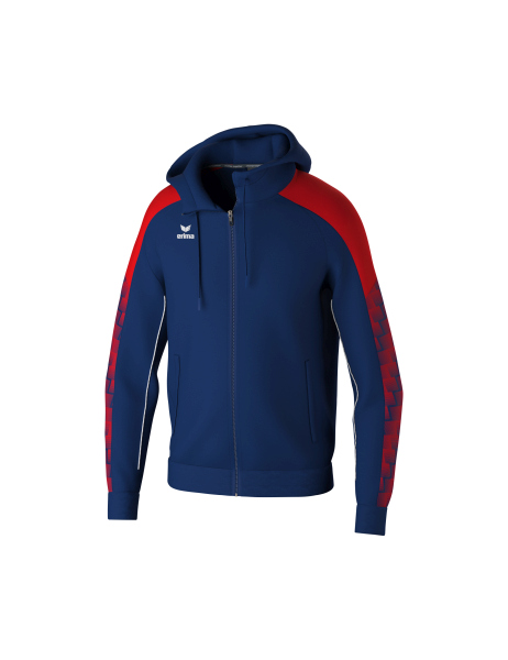 Erima EVO Star Trainingsjacke mit Kapuze Kinder und Herren