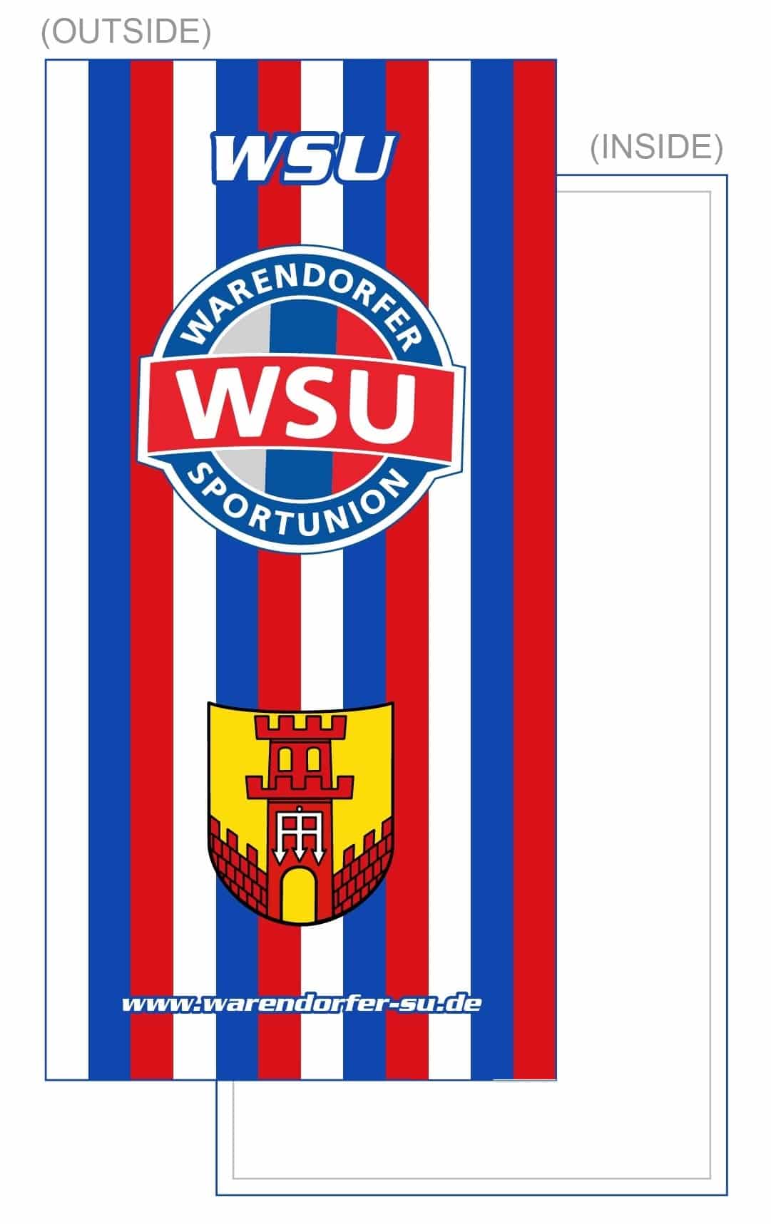 WSU Badetuch 70x140cm
