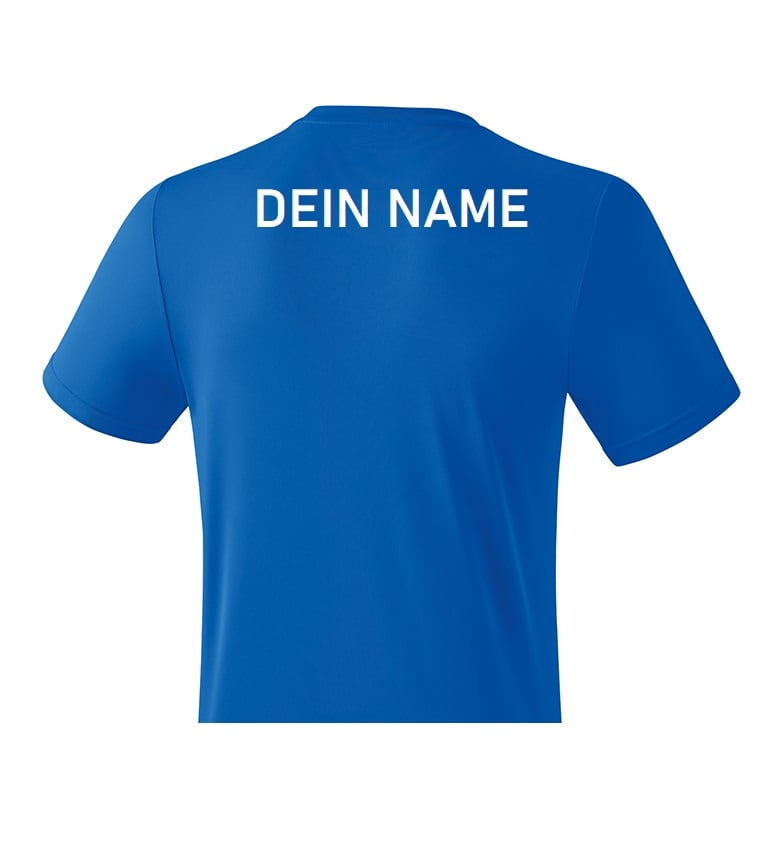 Spielername Rücken einfarbig